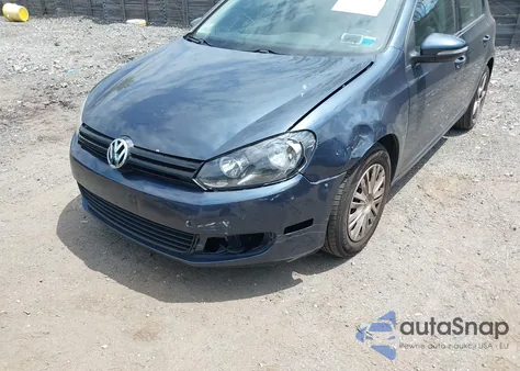 2010 Volkswagen Golf 4-Door из США, поврежденный, VIN WVWDB7AJ0AW364638